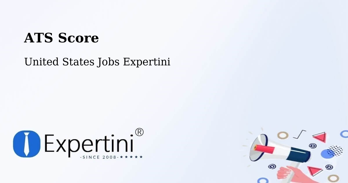Resume ATS Score & Job Description Match Tool – Cavetown - United States Jobs Expertini