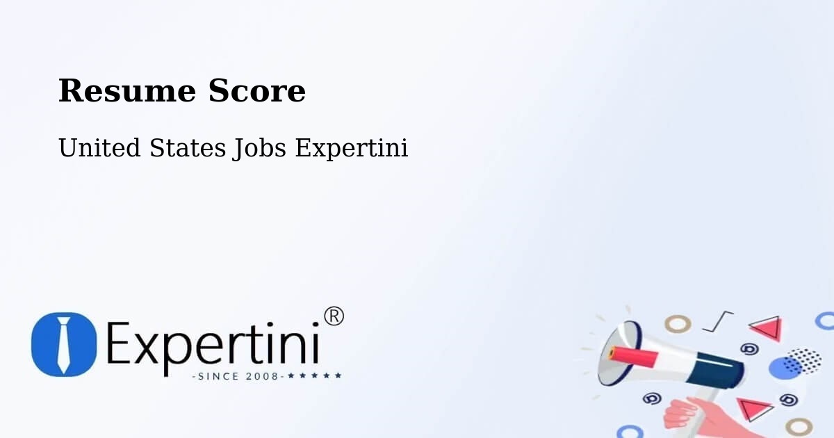 Resume Score & Job Description Match Tool – Cavetown - United States Jobs Expertini